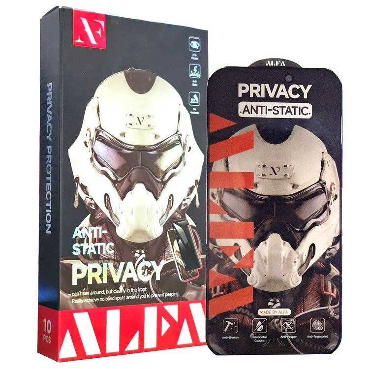 گلس آلفا مدل Privacy IPHONE 16 Pro