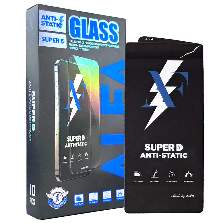 گلس آنتی استاتیک مدل IPHONE 16/15